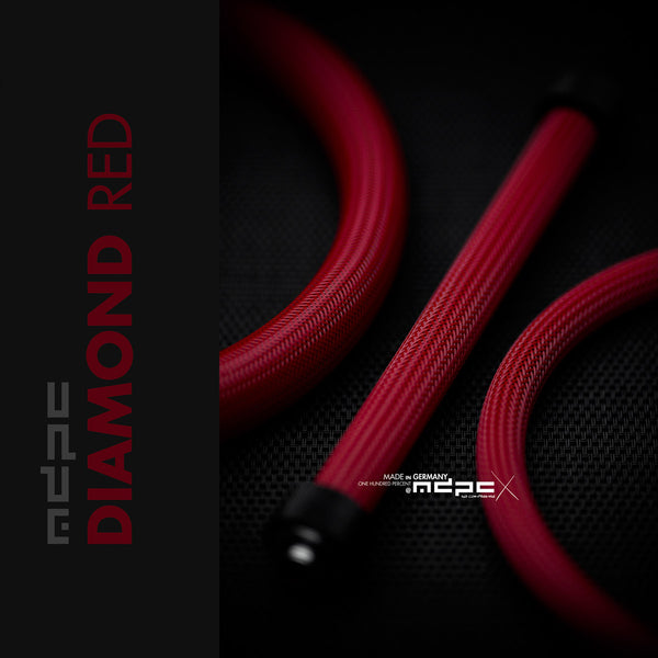 MDPC-X Diamond-Red Cable Sleeve BIG